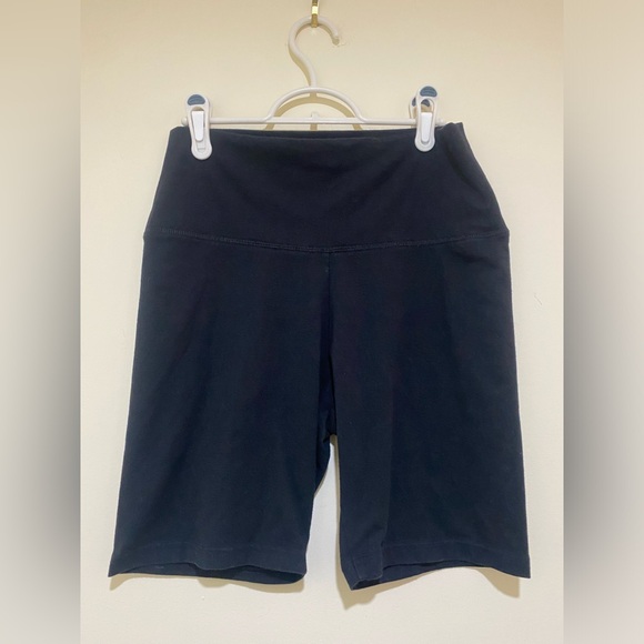 Aerie brand Women’s Chill Play Move Black Bike shorts size large cotton causal - Picture 4 of 12